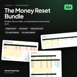 Money Reset Bundle